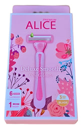 Alice Premium Blade Deluxe Smooth Confidence Razor as-300